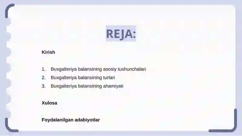 Buxgalteriya balansi 2