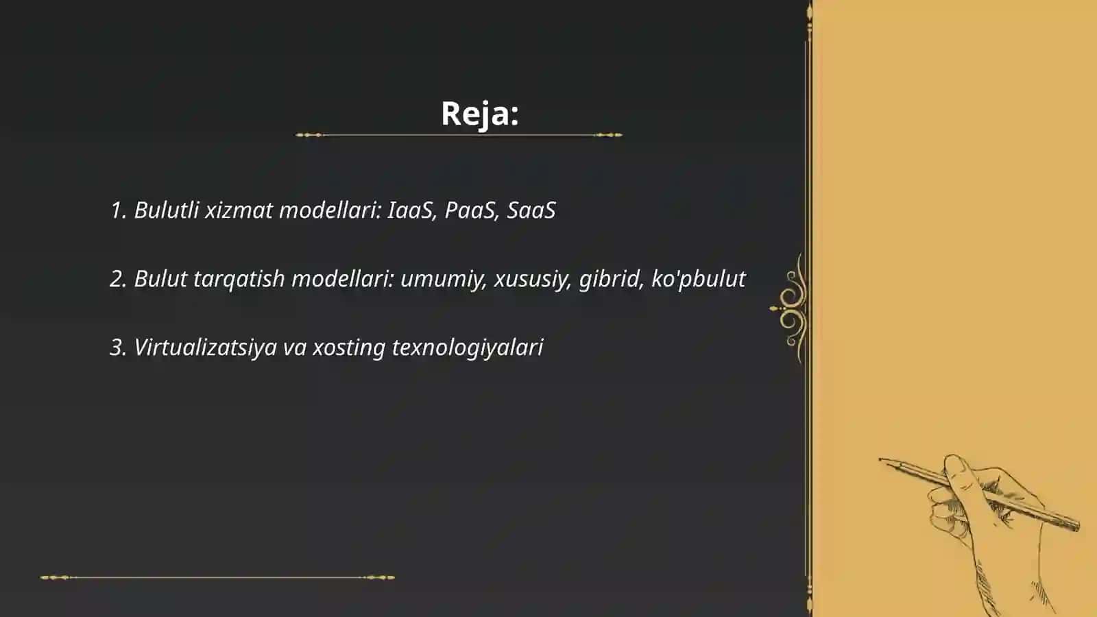 Bulutli texnologiyalar 2