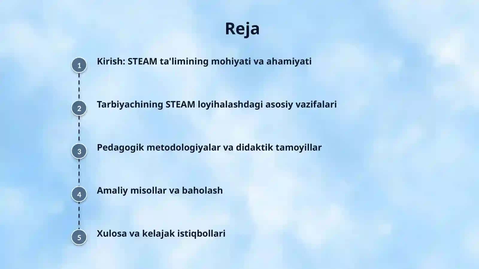 STEAM Mashg'ulotlarini loyilashda tarbiyachining roli 2