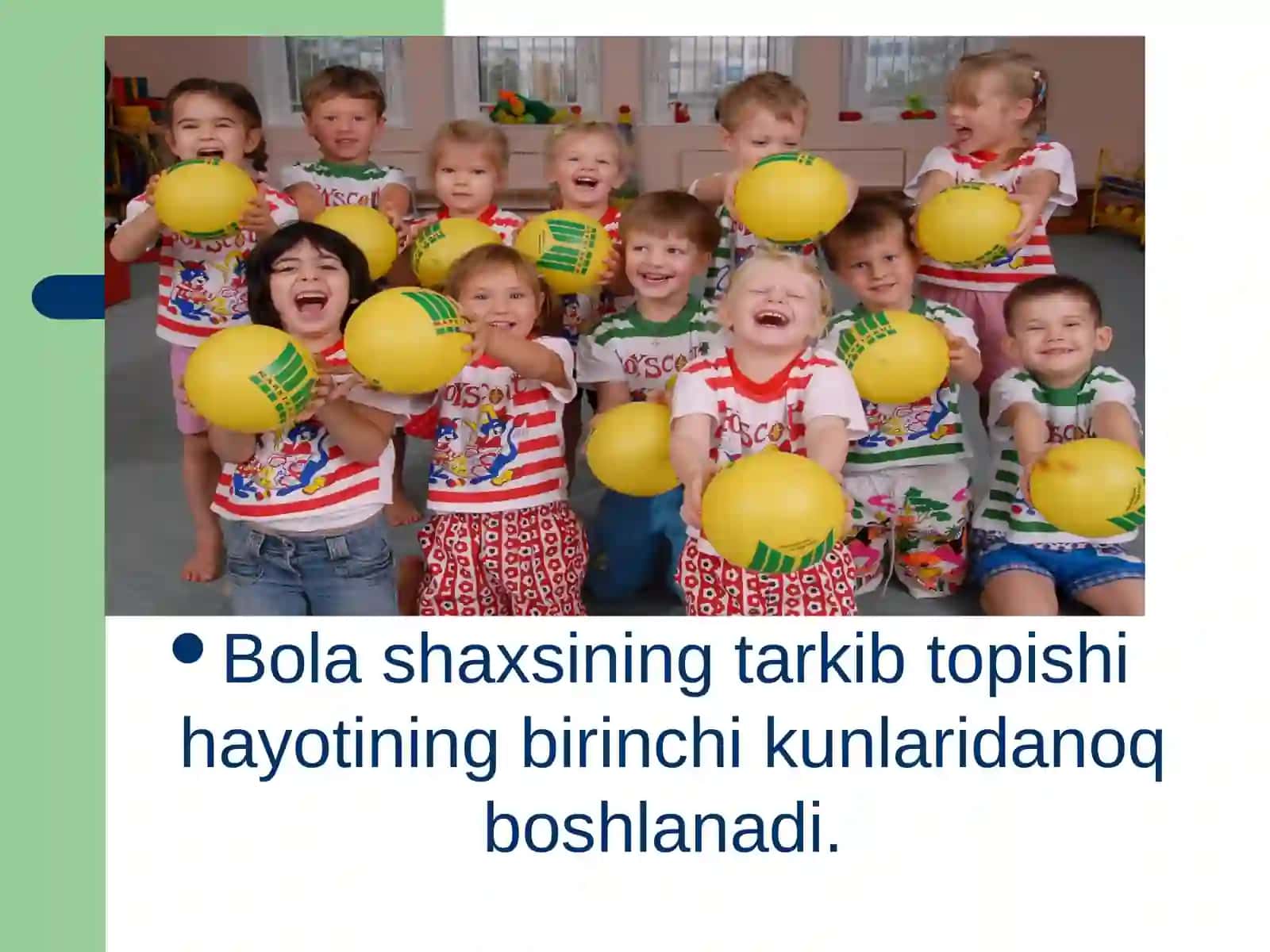 Aloxida yordamga muxtoj, anomal bolalar 2