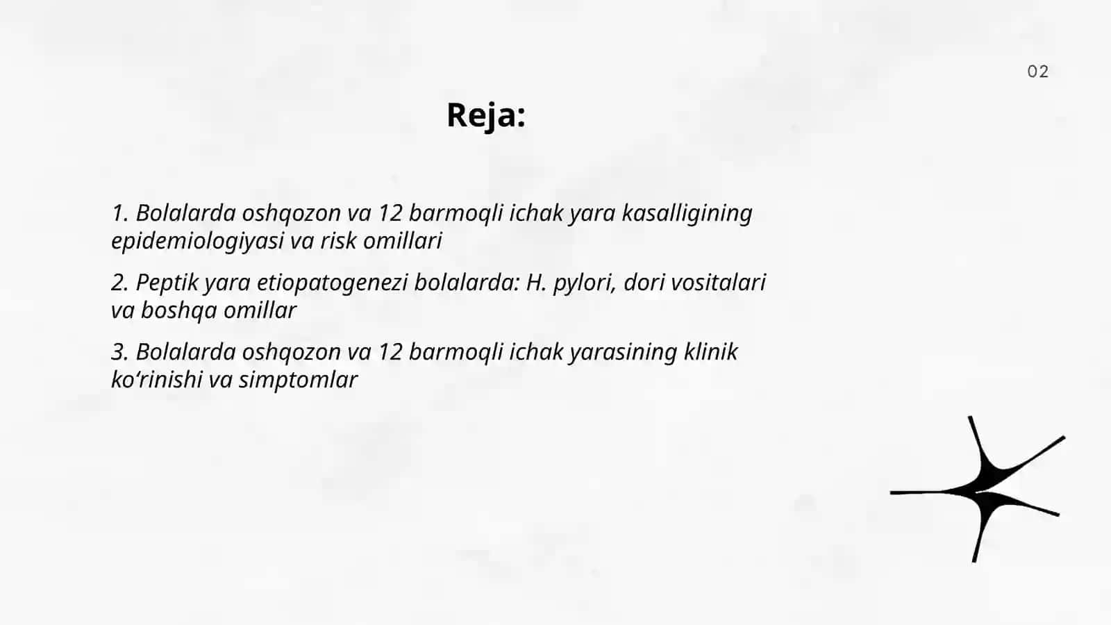 Bolalarda oshqozon va 12 barmoqli ichak yara kasalligi 2