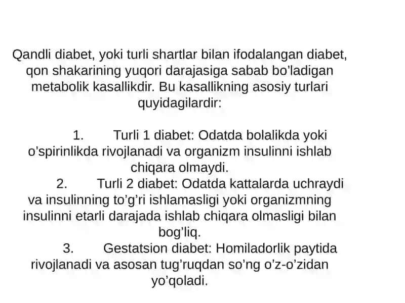 Qandli diabet 2