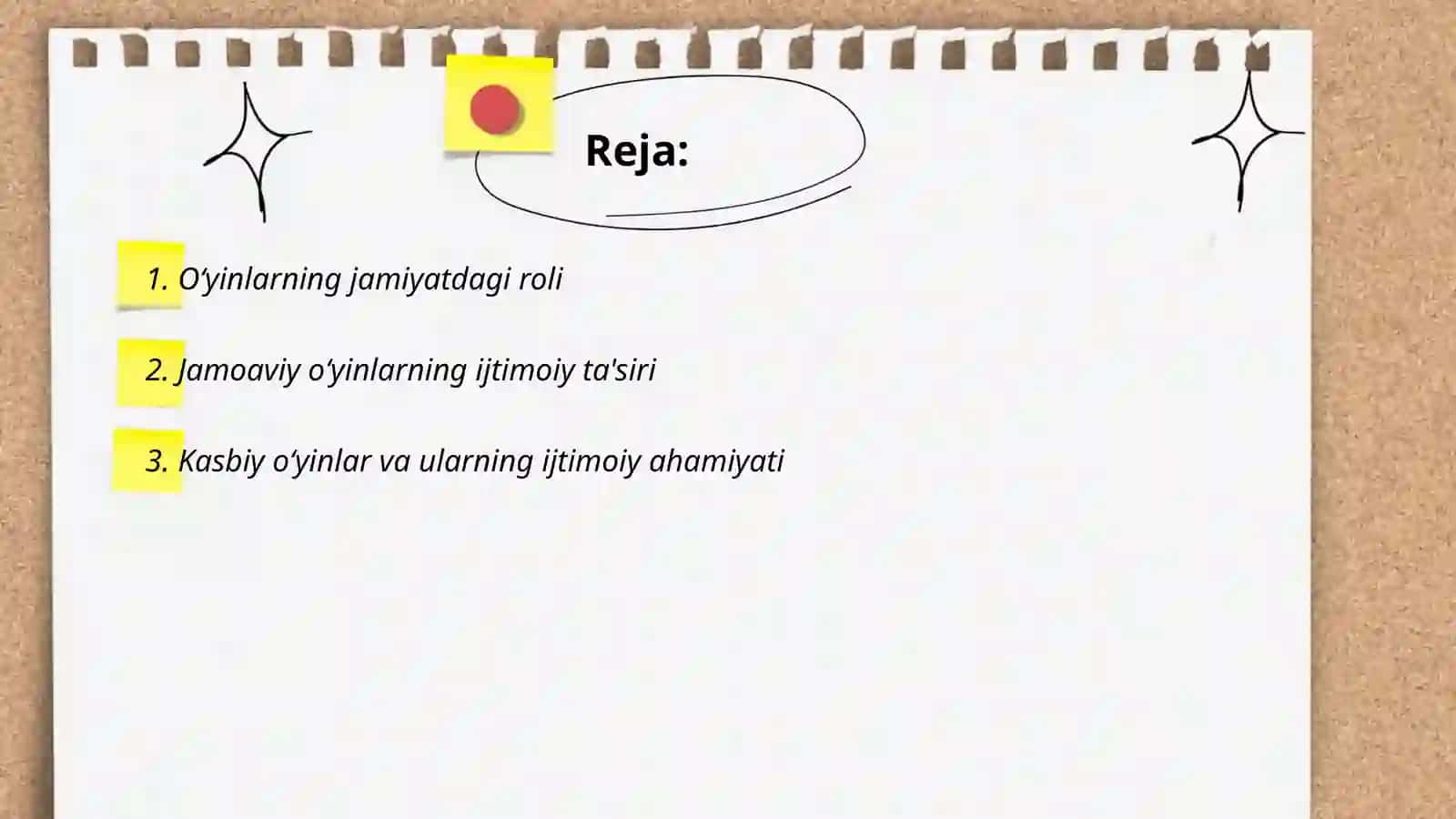 Oʻyinlar ijtimoiy faoliyat sifatida 2