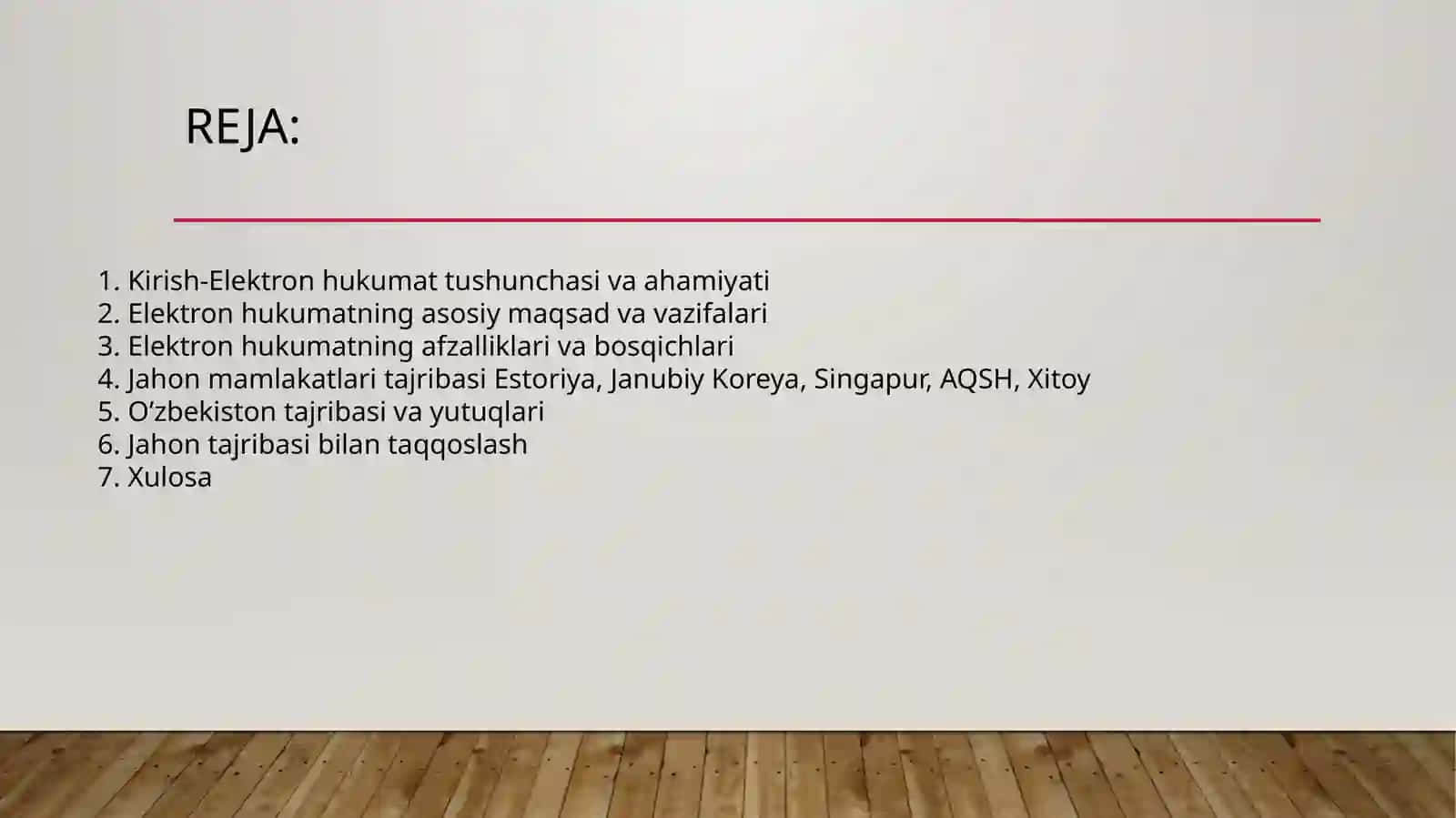 Elektron hukumatni joriy etishning jahon tajribasi 2