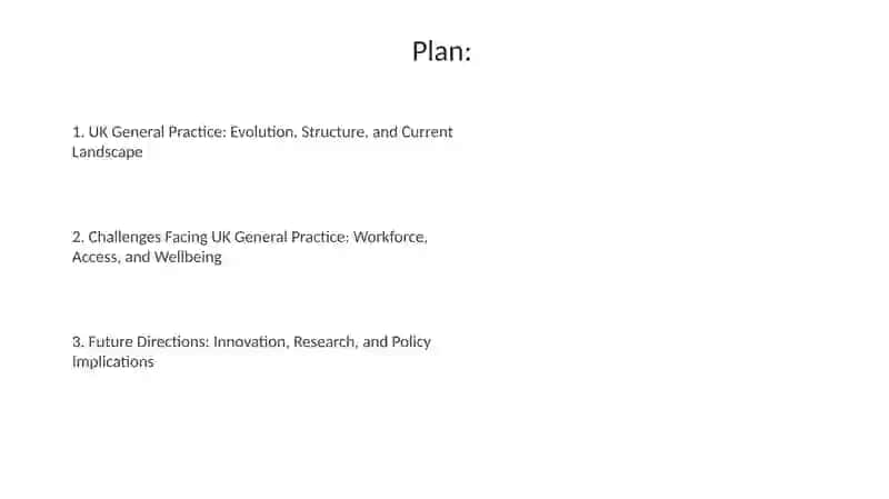 Research into general practice in the UK 2