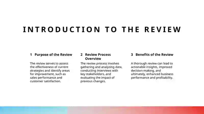 Introduction to the Review 2