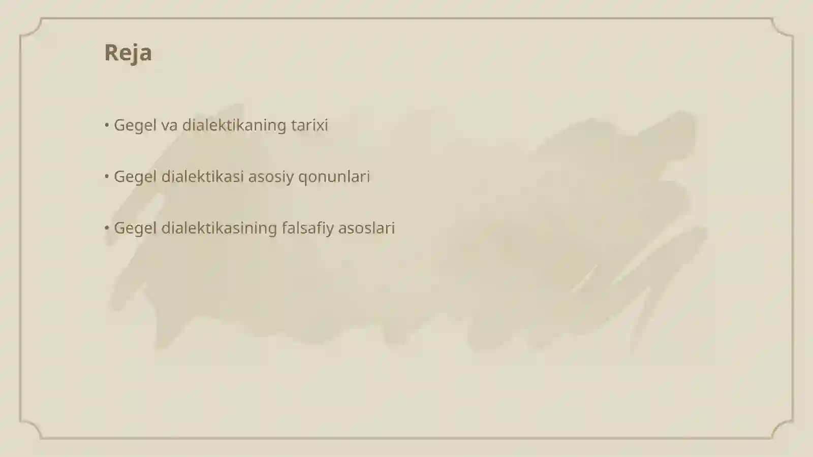 Gegel dialektika qonunlarining asoschisi 2