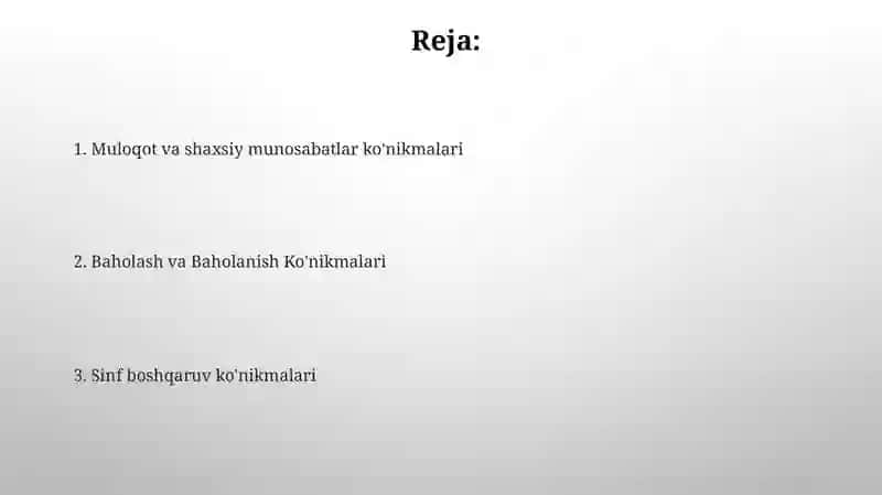 Pedagogik mahorat 2