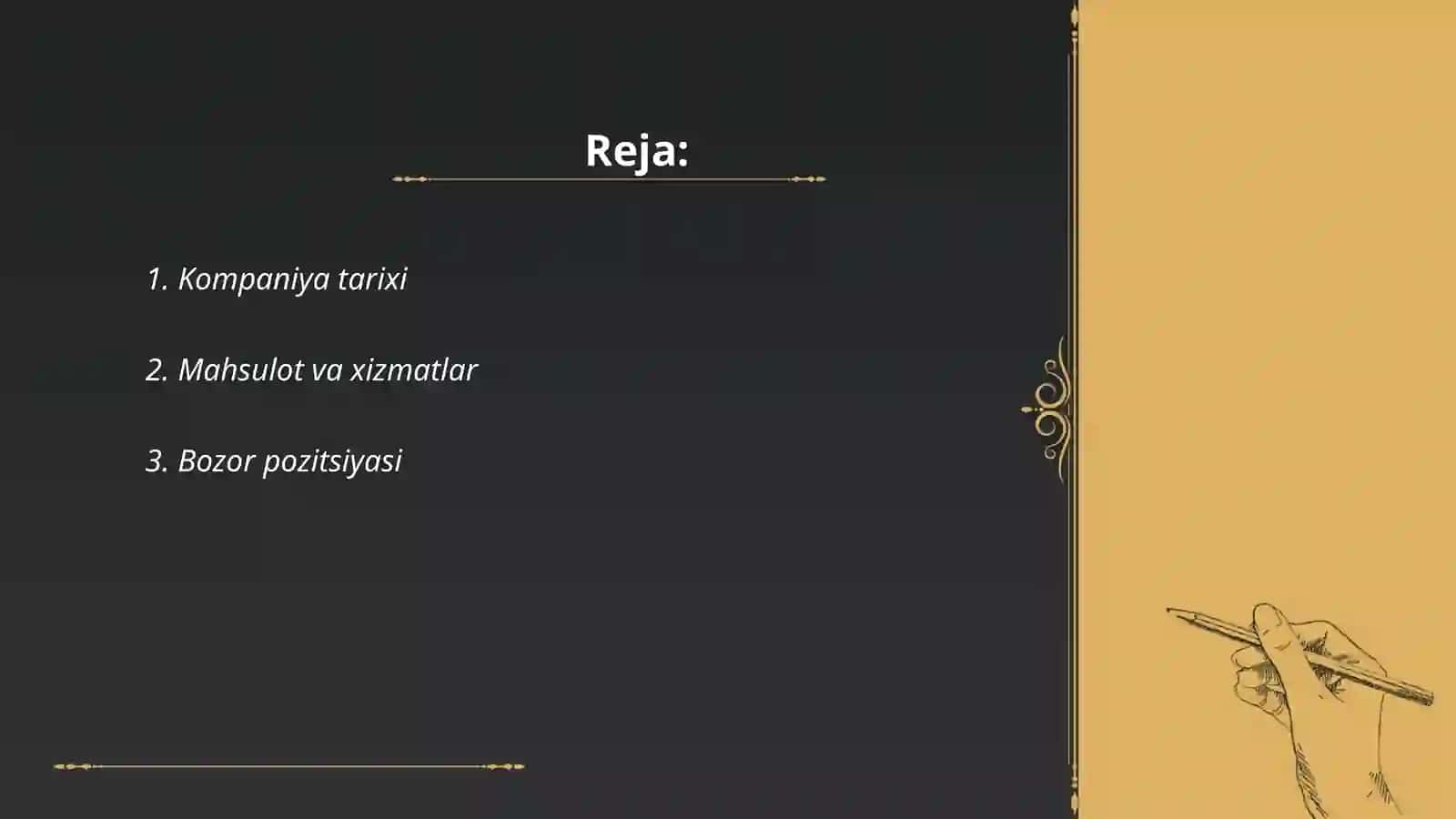 Kompaniya tarixi 2