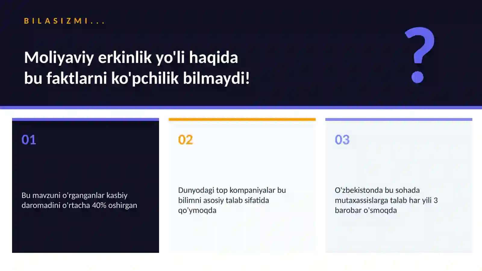 SHAXSIY MOLIYA 2
