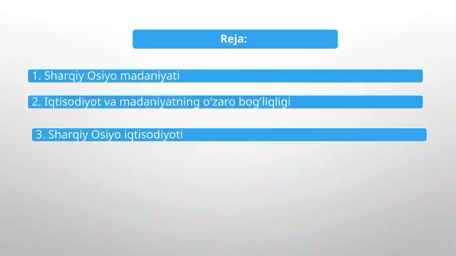 Old Osiyo xalqlari xo'jaligi va madaniyati 2