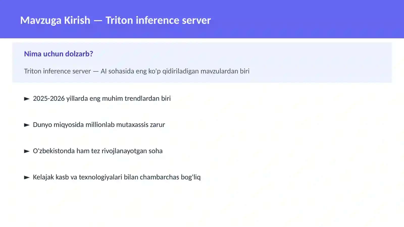 MLOPS VA AI INFRASTRUKTURA 2