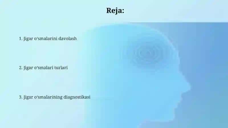 Jigar oʻsmalari 2