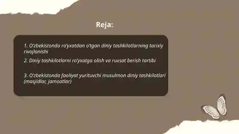 Dinshunoslik fani slaydi 2