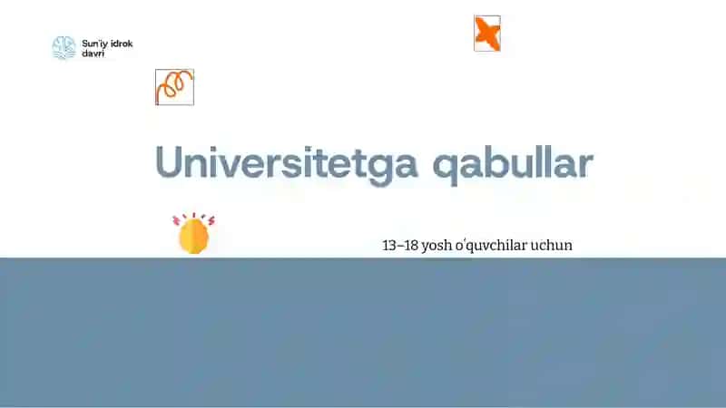 Universitetga qabullar 2