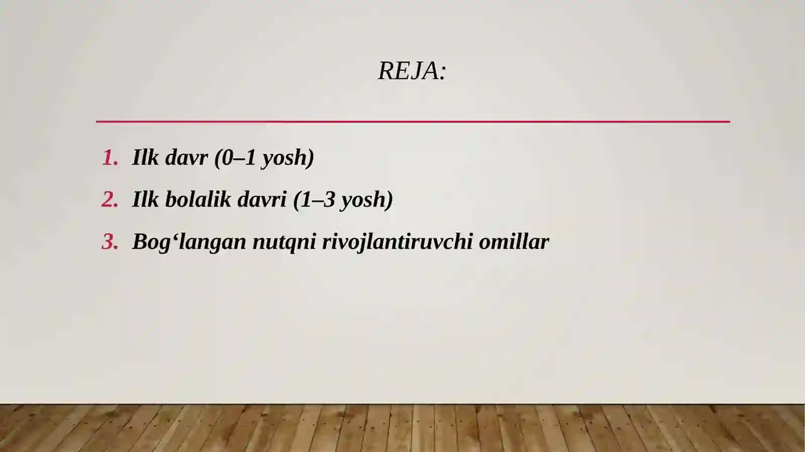 Bog‘langan nutqni ontogenetik rivojlanishi 2