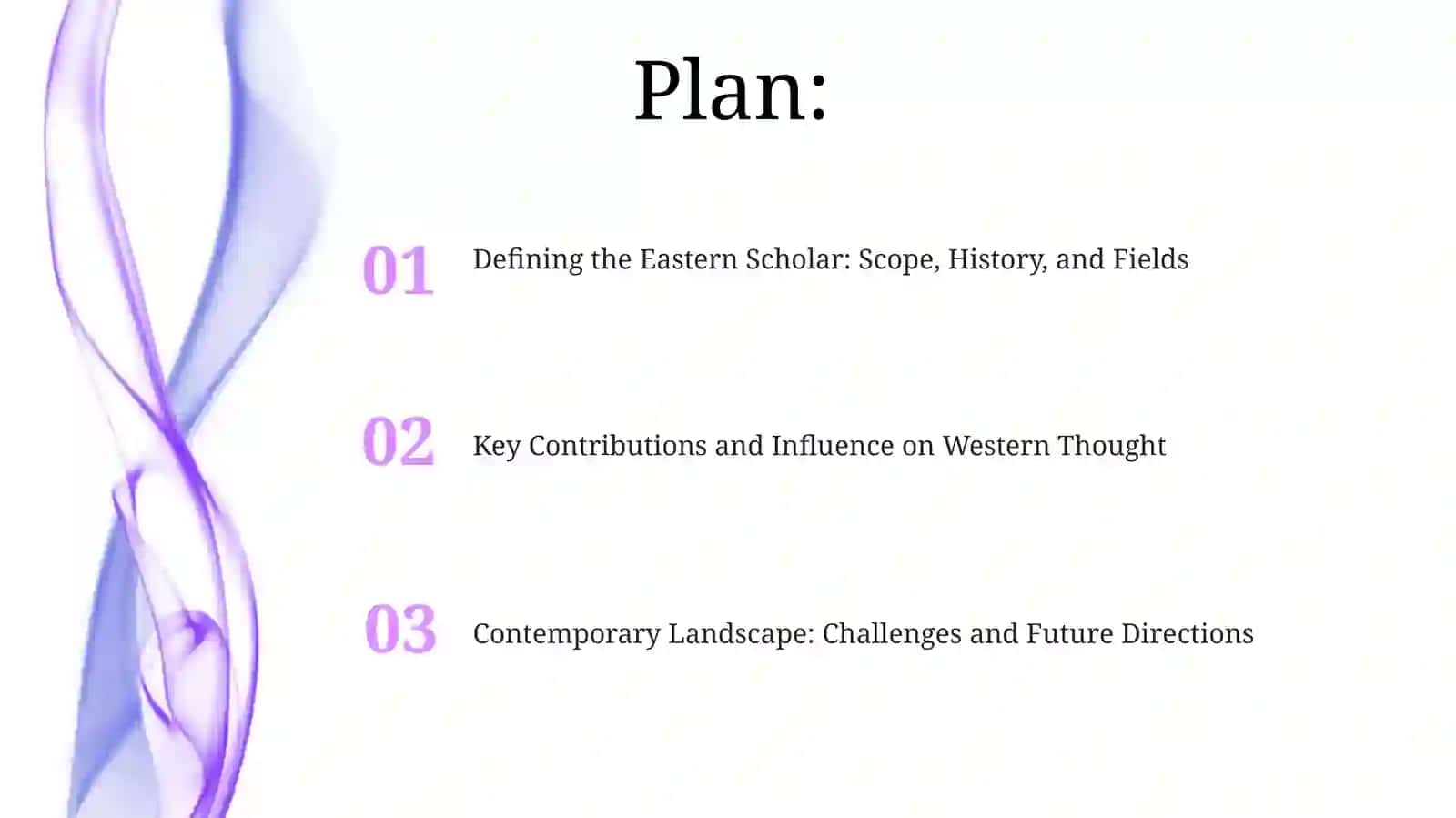 Defining the Eastern Scholar: Scope, History, and Fields 2