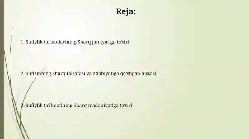 Tasavvuf ta’limotining Sharq madaniyatiga tasiri 2