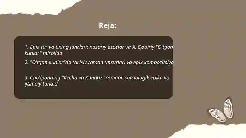 Cho'lponning kecha va kunduzi (roman) 2