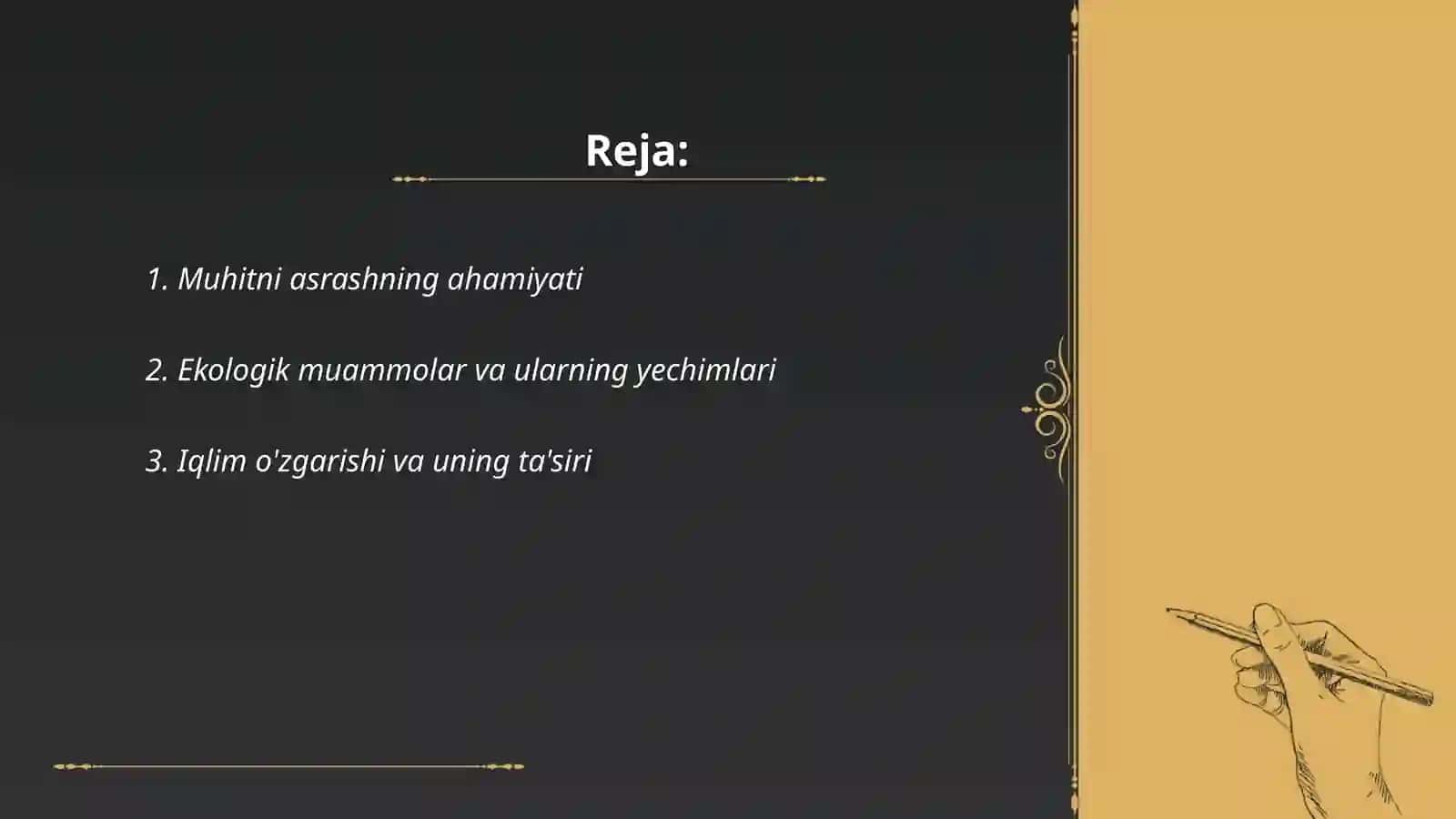 Muhit va unga moslashuv 2
