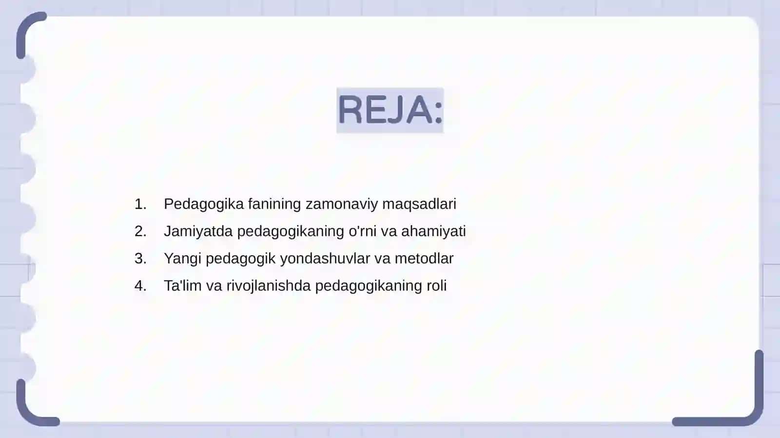 Pedagogika fanining zamonaviy jamiyatdagi vazifalari 2