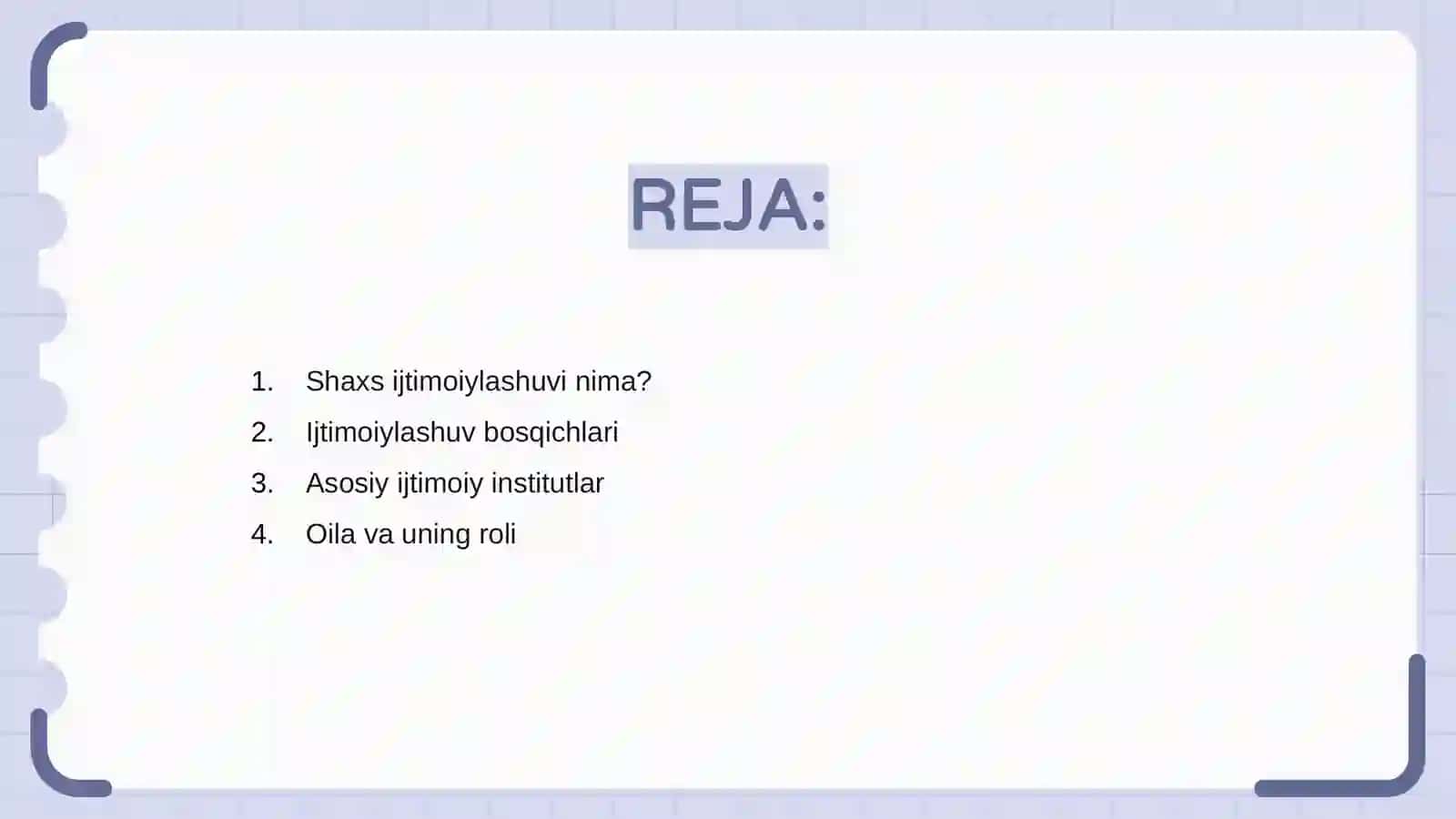 Shaxs ijtimoiylashuvi tizimi 2