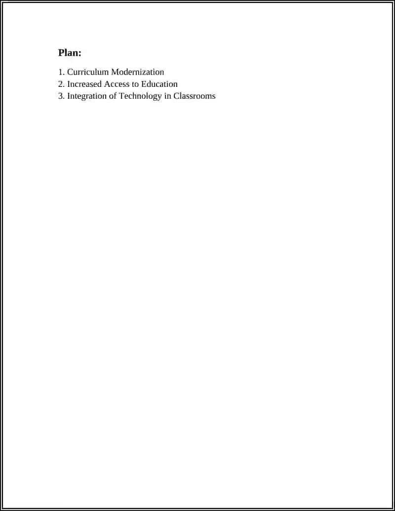 Curriculum Modernization 2