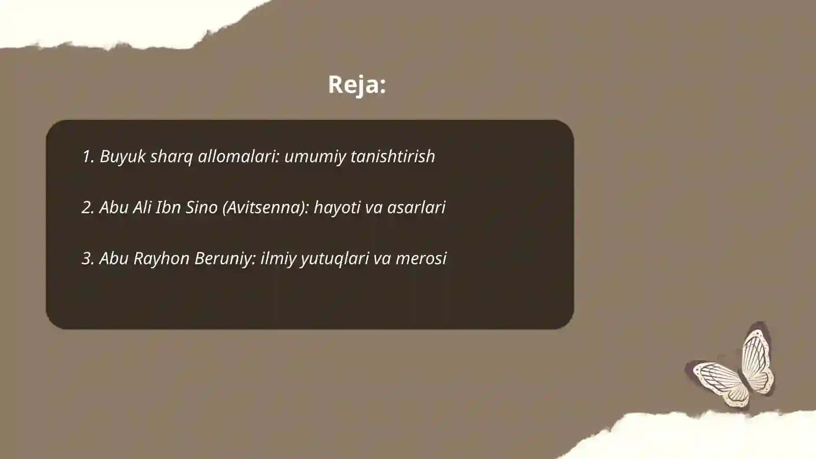 Abu Ali Ibn Sino (Avitsenna): hayoti va asarlari 2