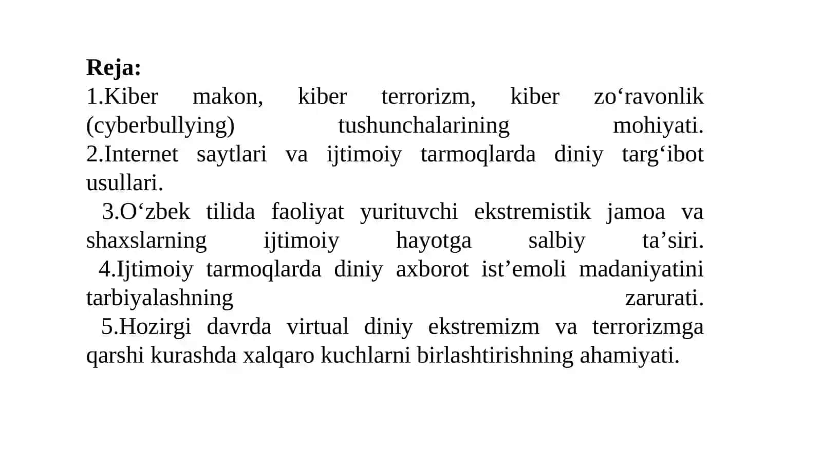 Kiber makonda diniy e’tiqod targ‘iboti 2