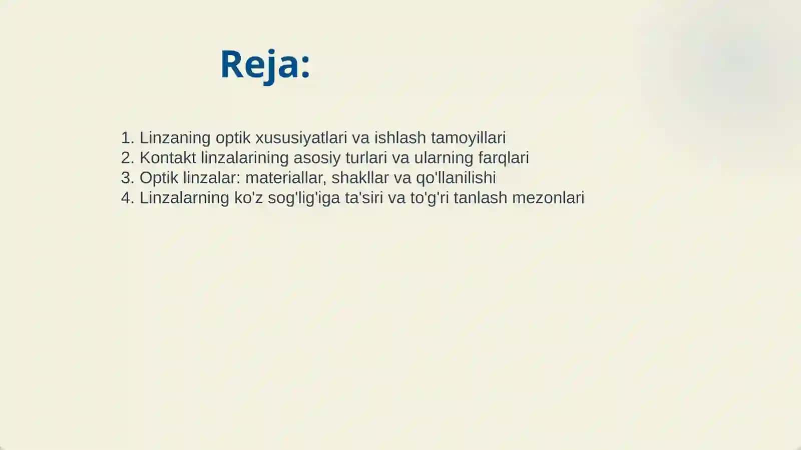 LINZA VA ULARNING TURLARI 2