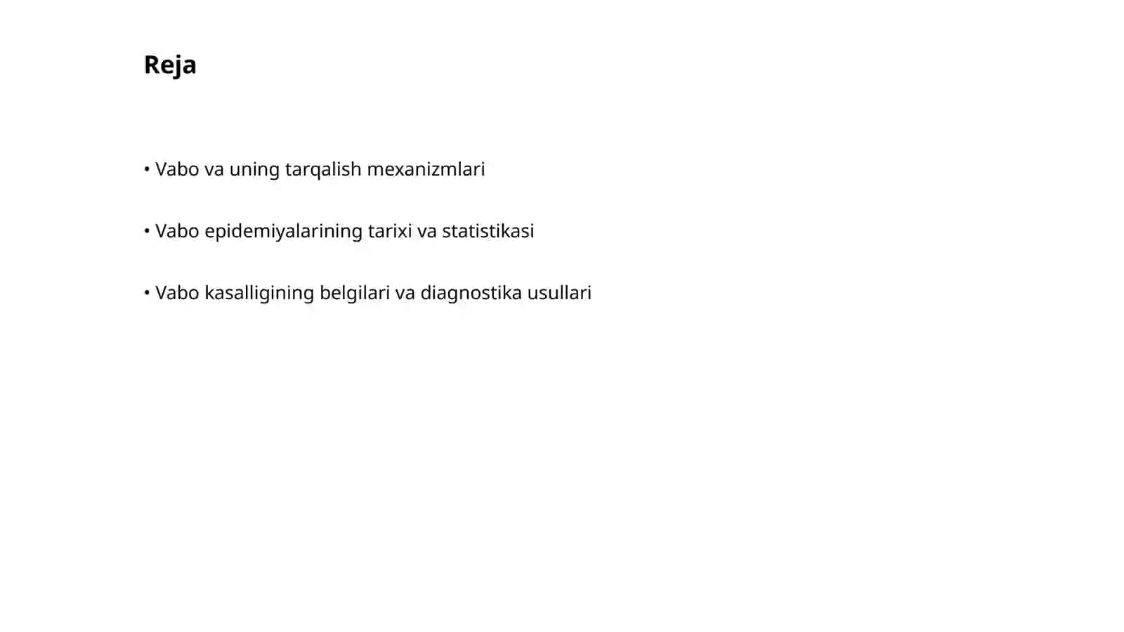 Vaboning epidemiologiyasi va profilaktikasi 2