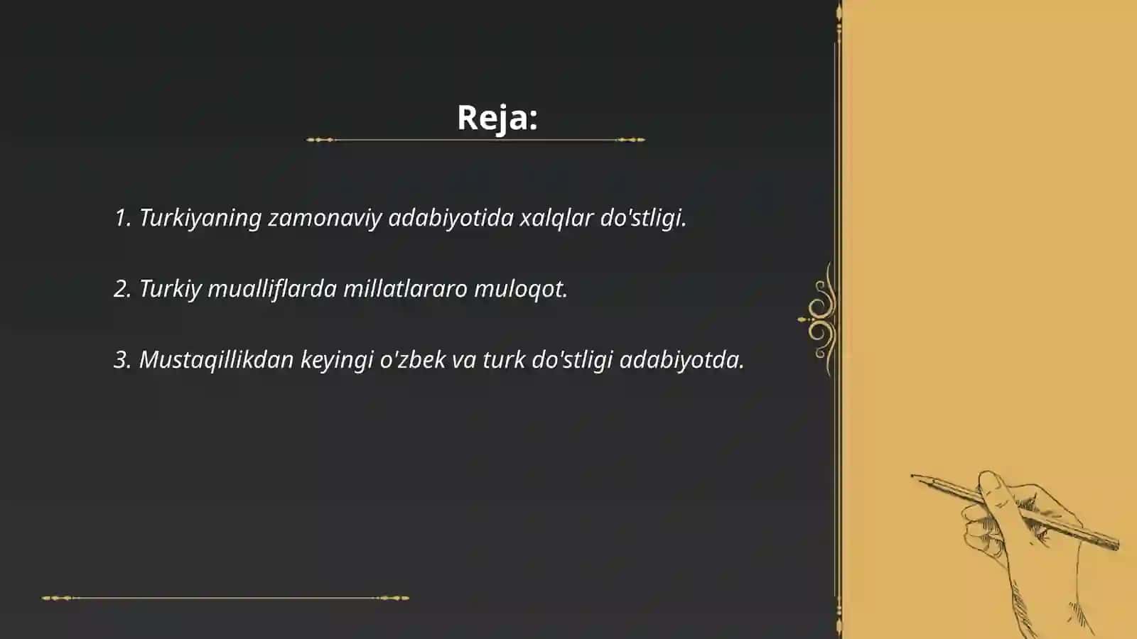 Turkiy ijodkorlarda xalqlar do'stligi masalasi 2