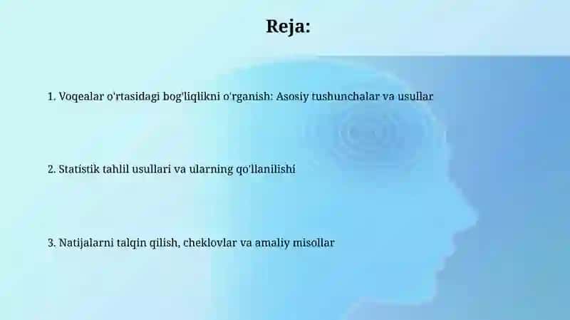 Statistik urganish 2