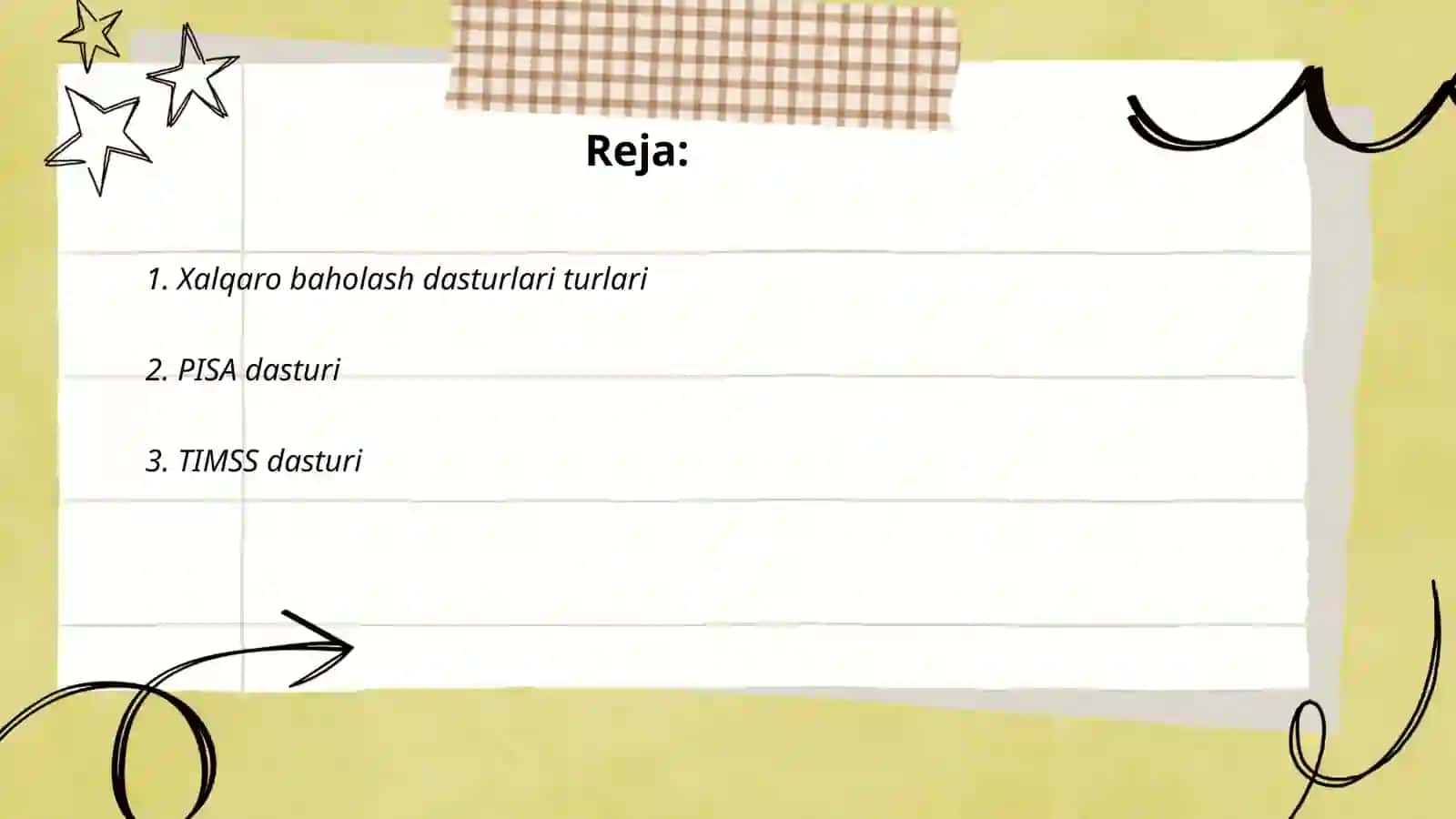 Xalqaro baholash darturlari 2