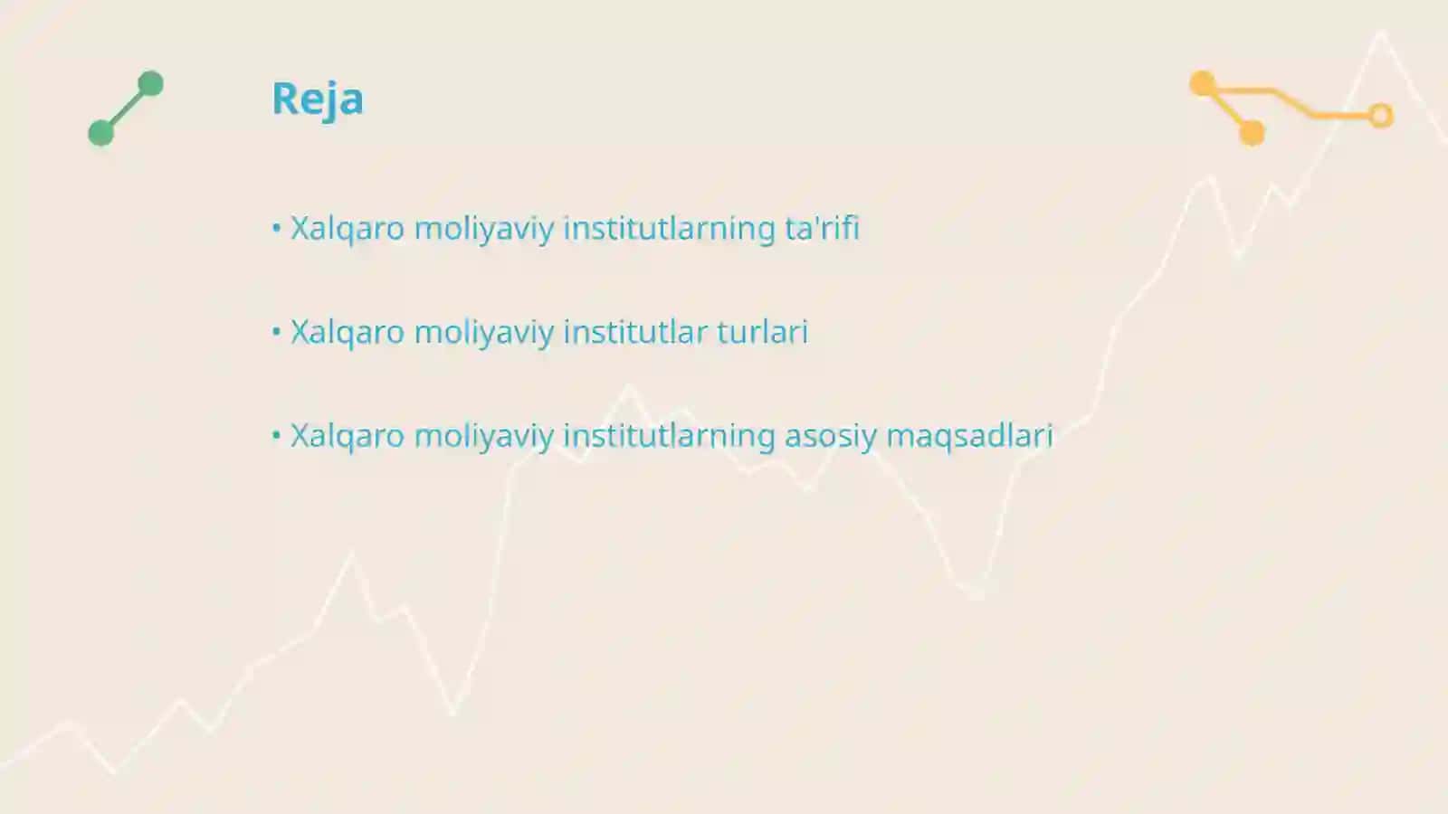 Xalqaro moliyaviy institutlar, ularning maqsadi va funktsiyalari 2