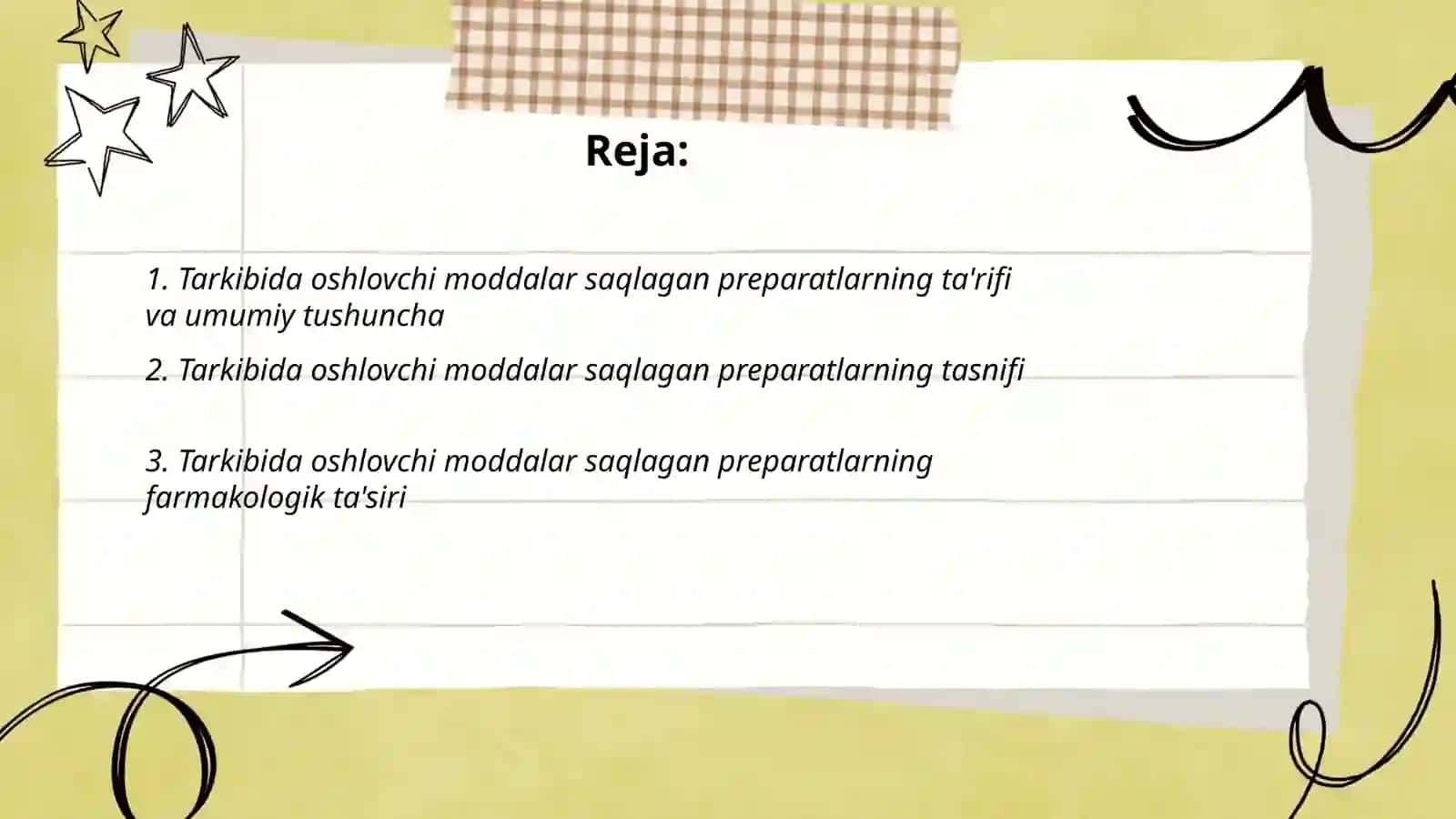 Tarkibida oshlovchi moddalar saqlagan preparatlar 2