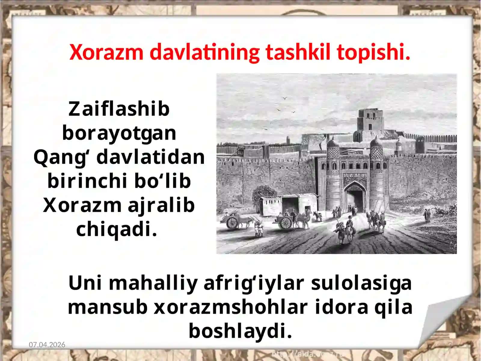 Xorazm Xioniylar Kidariylardavlatlari 2
