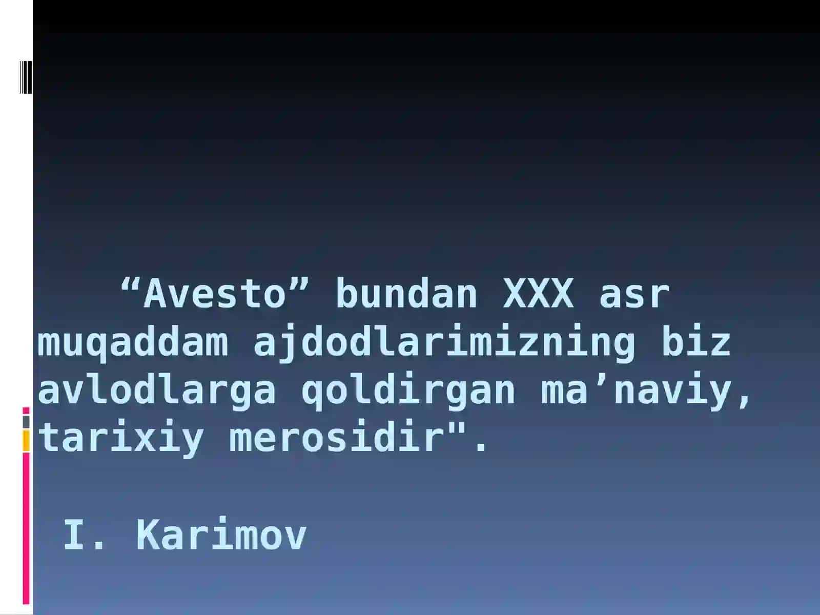 “AVESTO” – Zardushtiylikning muqaddas kitobi sifatida 2