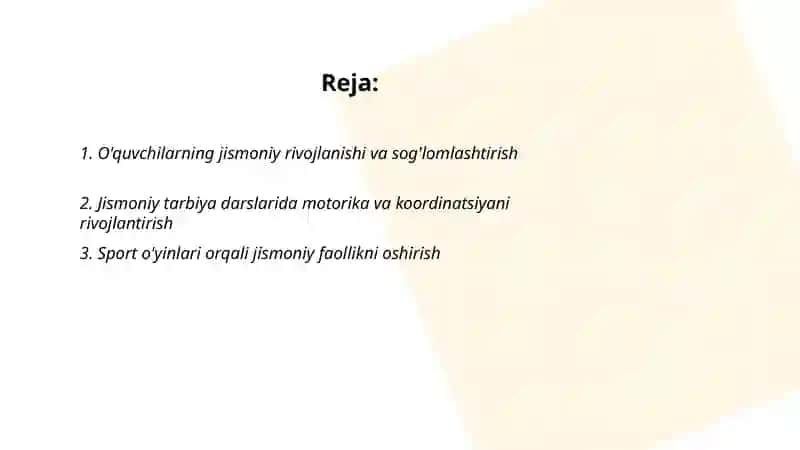 O'quvchilarning jismoniy va estetik tarbiyasi 2