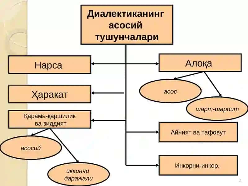 Ўзаро алоқадорлик ва ривожланиш қонунлари 2