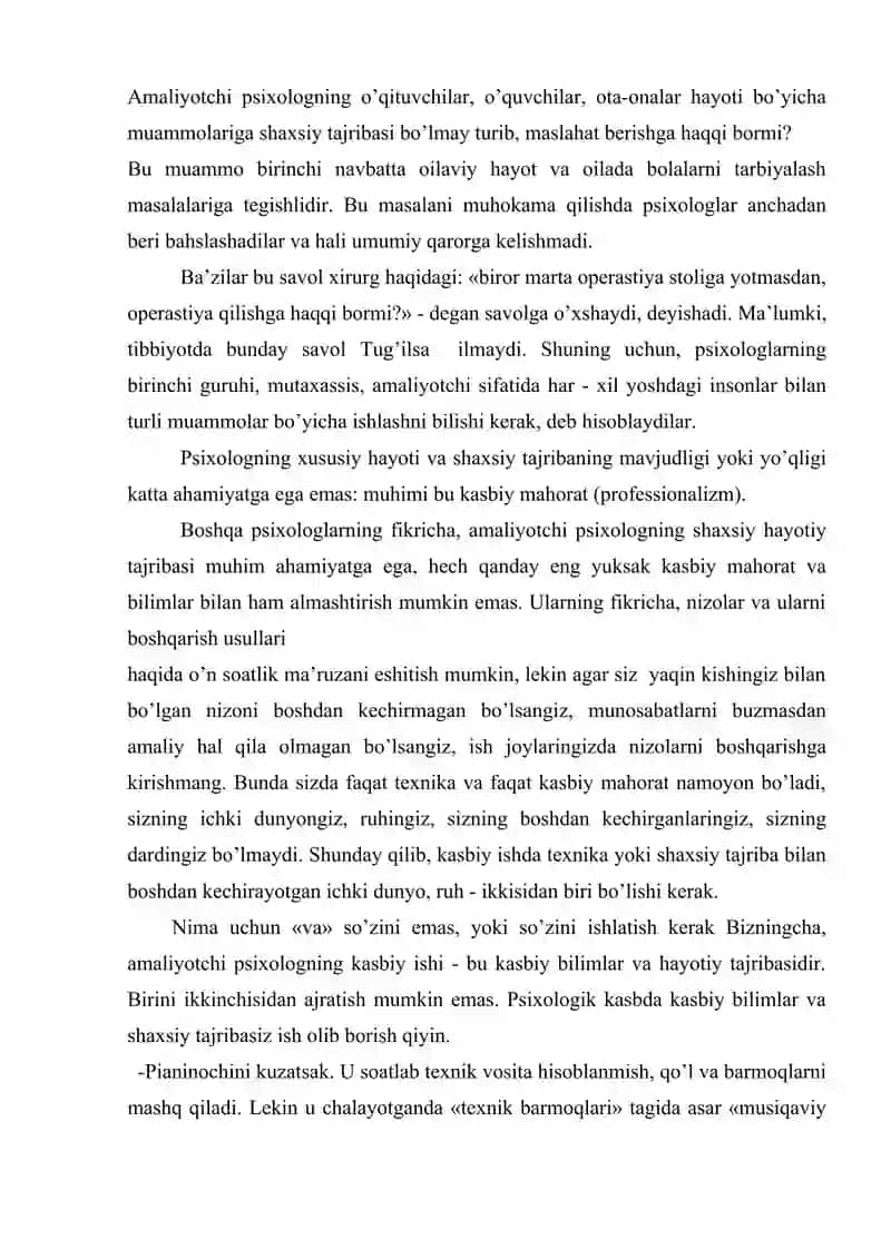 Psixologning maktab jamoasi bilan hamkorligi 2