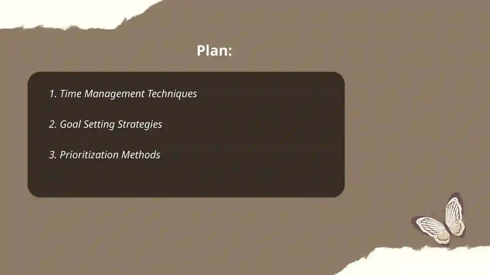 Strategies to avoid procrastination 2