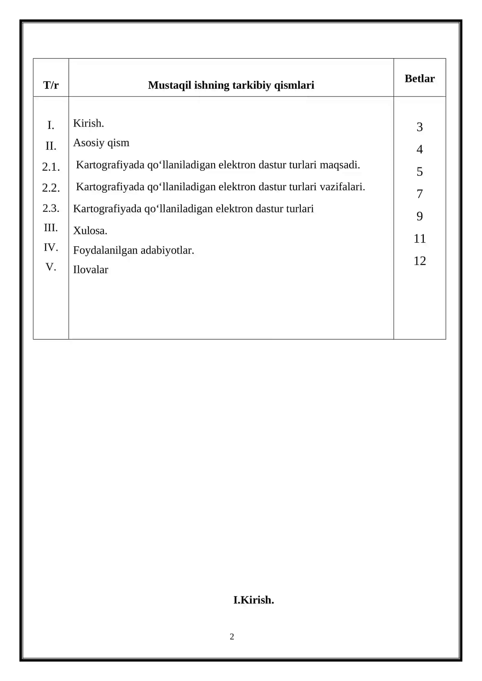 Kartografiyada qo‘llaniladigan elektron dastur turlari 2