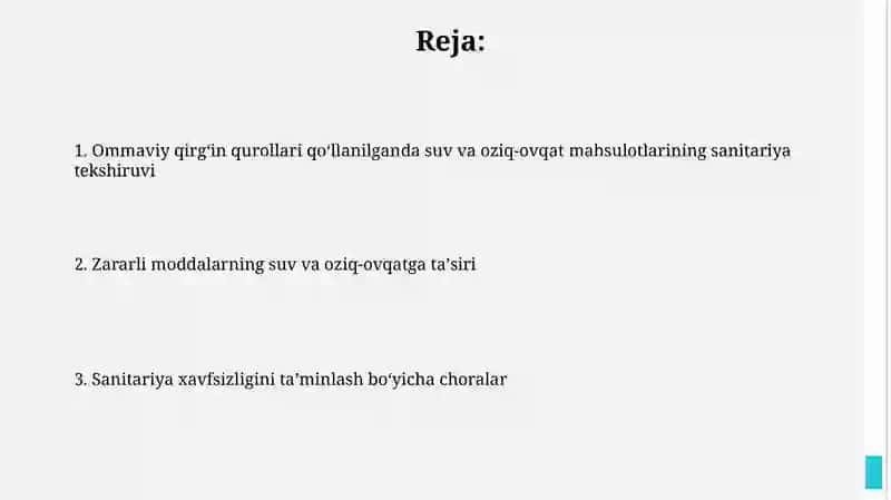 Ommaviy qirgʻin qurollari 2