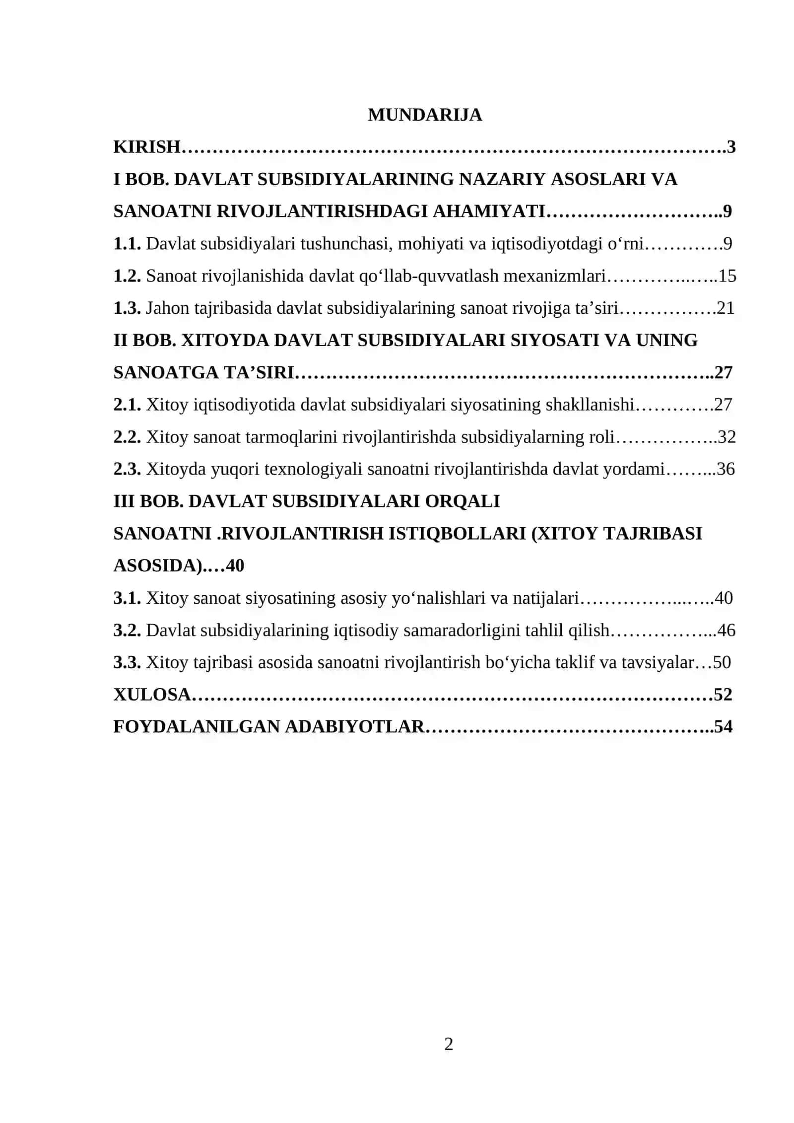 DYNAMIK IQTISODIYOT 2