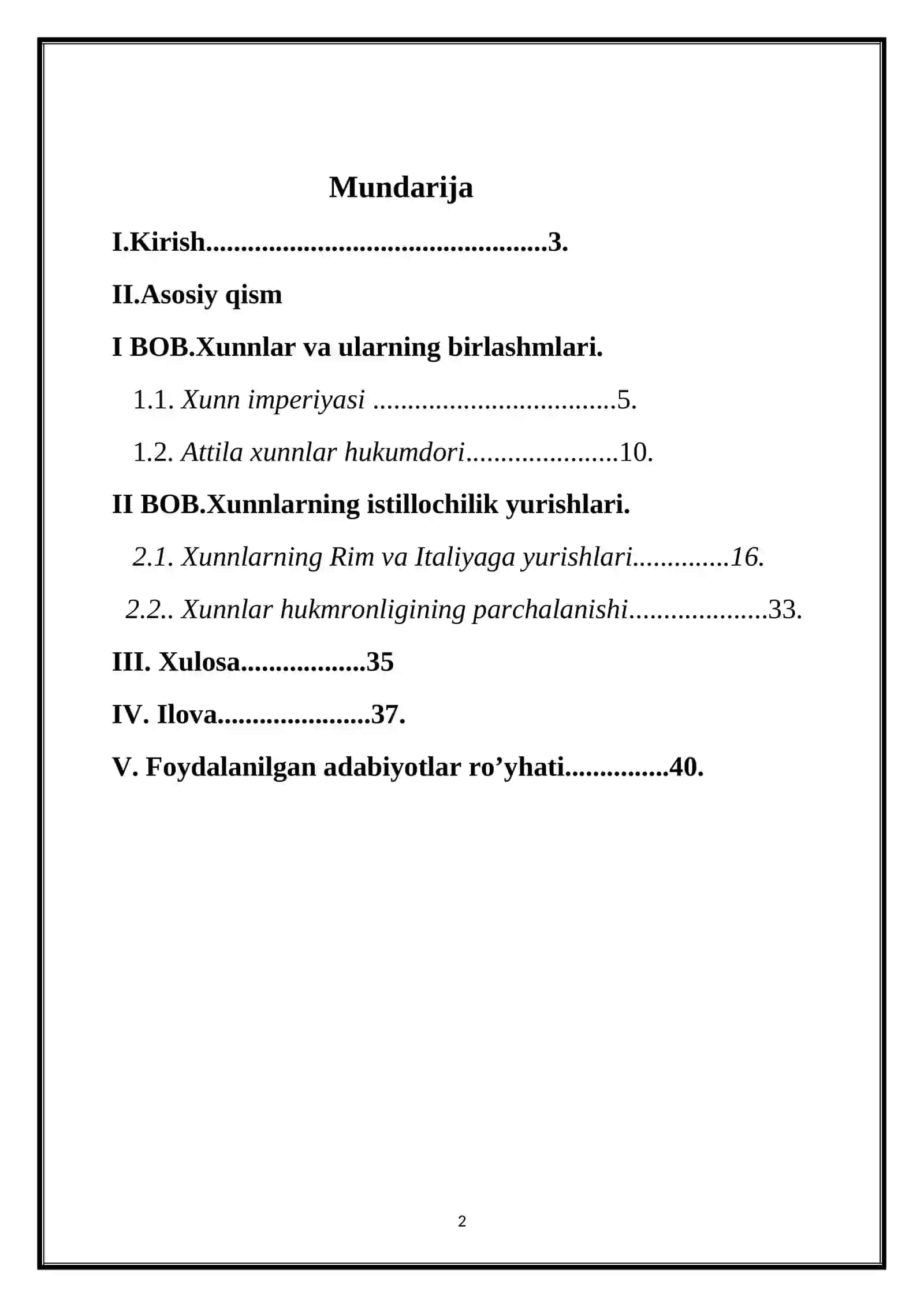 Xunn qabilalarining Yevropaga istilochilik yurishlari 2