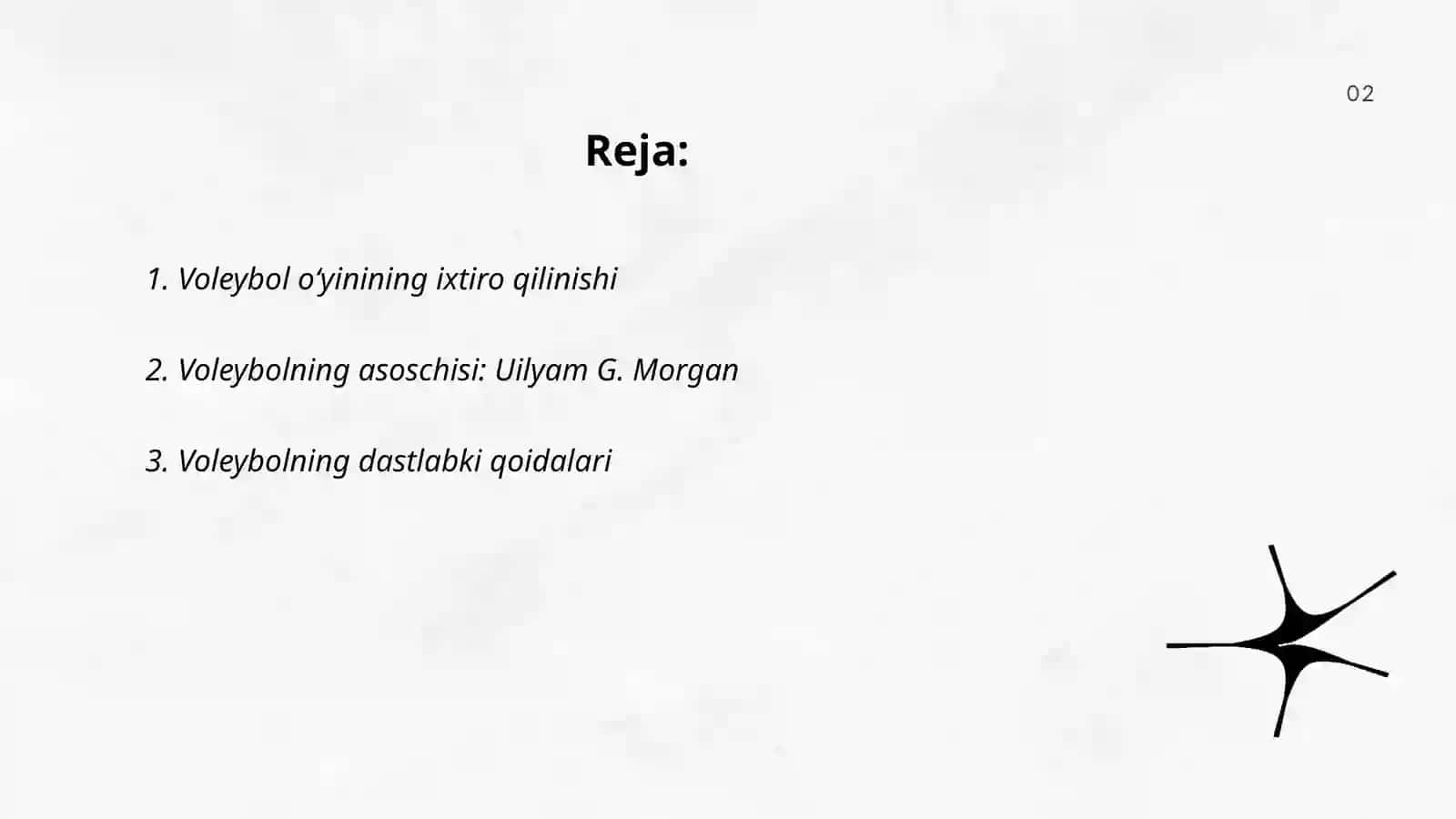 Voleybol oʻyining paydo boʻlishi va rivojlanish tarixi 2
