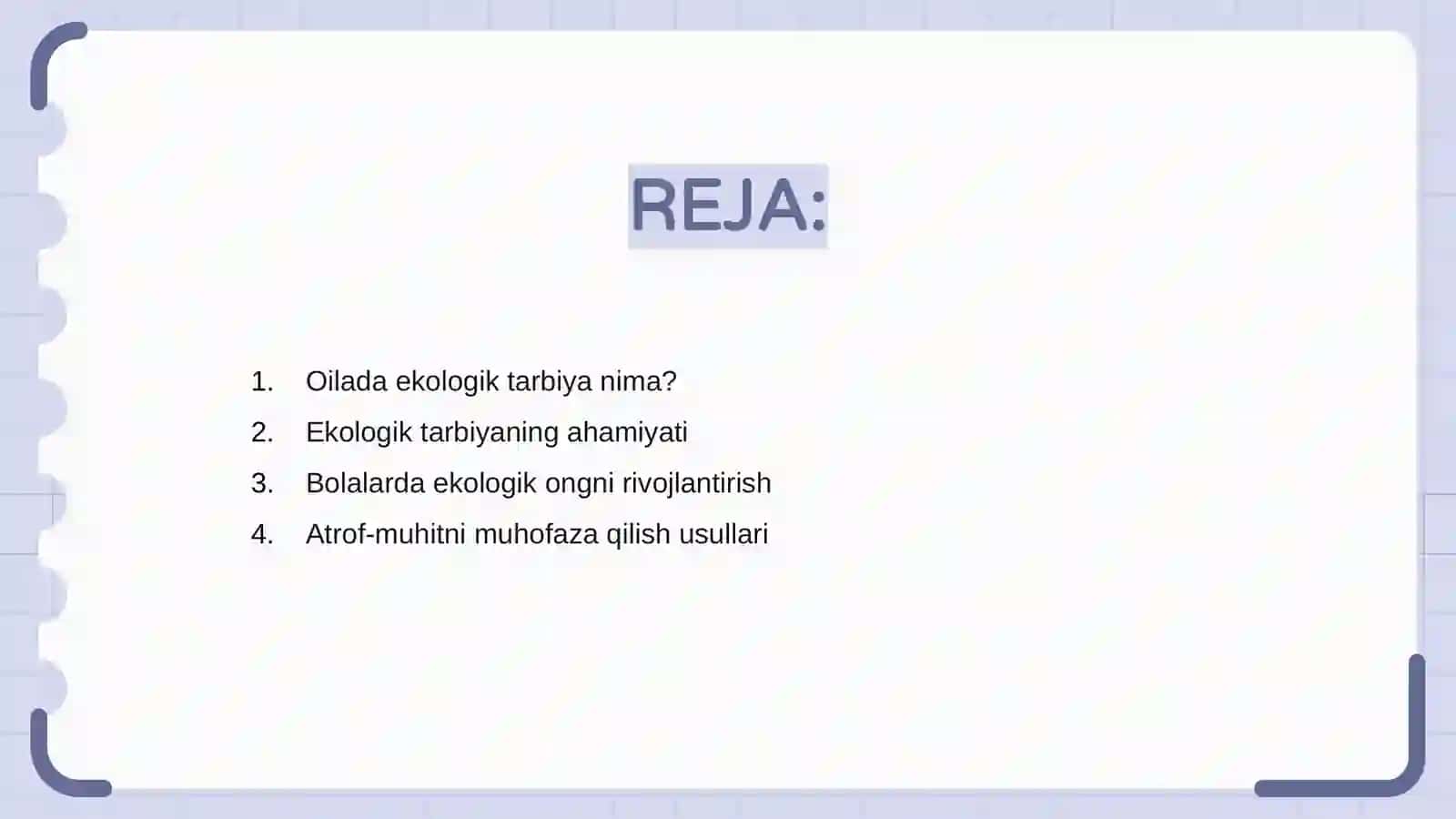 Oilada ekologik tarbiya 2