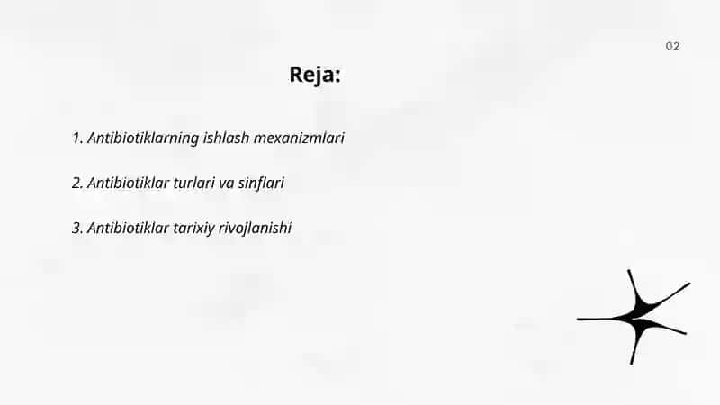 Mikriblarga qarshi vositalar.Antibiotiklar 2