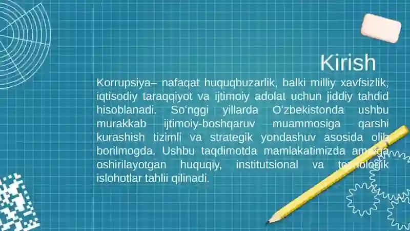 Oʻzbekistonda korrupsiyaga qarshi kurash mexanizmlari 2